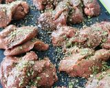 Baconbe tekert csirkemáj recept fázis 1 fotója