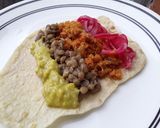 Foto del paso 7 de la receta: Fajitas🌮🥕🥑 veganas🌮🌰