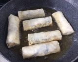 Hình bước làm 6 của món Chả Giò Hạt Sen Khoai Môn Chay