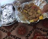 عکس مرحله 4 از دستور خورشت مرغ و سیب زمینی فویل زغالی