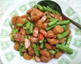 Foto langkah ke 5 dari resep Tumis Sosis Buncis.