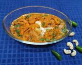 A picture of step 4 of Prawn Butter Masala.