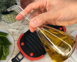 Foto del paso 1 de la receta: Serranitos de lomo, jamón y pimientos en el microondas con Lékué Grill