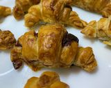 Foto del paso 3 de la receta Croissants rellenos de chocolate airfryer