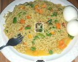 A picture of step 5 of Vegetable noodle.