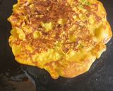 A picture of step 5 of Carrot besan chilla.
