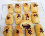 Foto langkah ke 10 dari resep Bolen Pisang tanpa Korsvet.