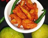 कच्ची कैरी का इंस्टेंट अचार रेसिपी चरण 8 फोटो