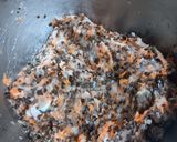 Foto langkah ke 2 dari resep Dimsum ayam jamur dengan kulit tahu (versi rendah kalori).