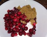 A picture of step 2 of Cranberry-Lemon Cinnamon Roll Bake.