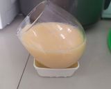 Foto langkah ke 4 dari resep Soft Puding Coklat Mangga.