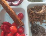 A picture of step 1 of Banga soup.