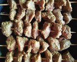 A picture of step 3 of Beef SmokeY Tikka boti.
