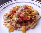 Foto del paso 9 de la receta: Papas🍟 "fritas" veganas🥑🌰🍅