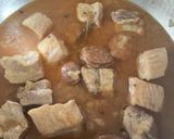 Foto del paso 2 de la receta Judías de bote con costillas, chorizo y sobrasada, en olla rápida