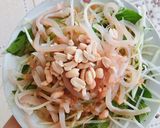 Hình bước làm 4 của món Gỏi đu đủ da heo sốt me
