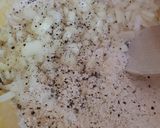 A picture of step 3 of My Homemade Beef & Pork Cheesey Burgers.