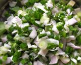 A picture of step 2 of Misal pav.