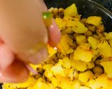 A picture of step 3 of Burns Road ki Chana Chat.