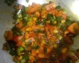 A picture of step 3 of Fresh(Green) Garlic Pulav.