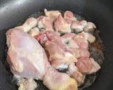 Foto del paso 1 de la receta: Pasta en salsa de pollo al verdeo
