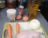 Foto del paso 1 de la receta: Arroz frito con pollo