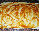 Foto del paso 5 de la receta: Hogaza de pan rellena de beicon, tres quesos y setas