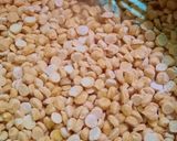 A picture of step 2 of Daal lauki.