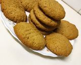 A picture of step 6 of Peanut butter cookies.