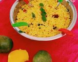 A picture of step 4 of Mango rice.