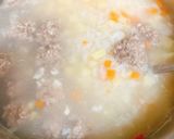 A picture of step 3 of Beef, Carrot, and Potato Rice Porridge.