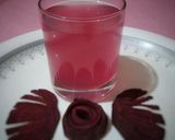 A picture of step 3 of Beetroot Lemonade.