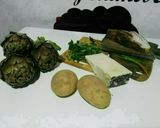Foto del passaggio 1 della ricetta Mezze maniche con crema di carciofi, guanciale e patate