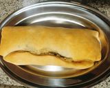 Foto del passaggio 5 della ricetta Rotolo farcito. Pan brioche salato