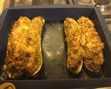 Une image de l'étape 12 de Courgettes farcies au riz,thon,épices et parmesan.