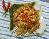 Hình bước làm 3 của món Cá chai khô rim mắm đường