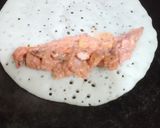 A picture of step 2 of Dosa Frankie.