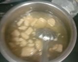 A picture of step 4 of Besan mithai.