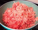 A picture of step 2 of Gajar halwa makeover.