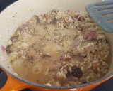 Foto del paso 4 de la receta: Risotto de setas shitake con queso gorgonzola