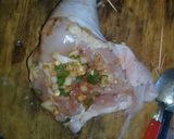 Foto del paso 5 de la receta: Muslo relleno asado