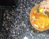 A picture of step 3 of Papad Churi.