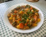 Une image de l'étape 30 de Sauté de porc mijoté au curry avec des légumes.