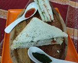 A picture of step 8 of Healthy veggie sandwich.