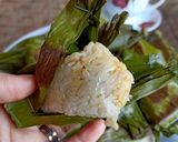 Foto langkah ke 2 dari resep Lemper rendang bakar.