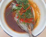 Foto langkah ke 7 dari resep Steam Fish ala Hongkong.