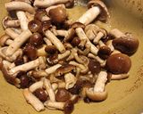 A picture of step 3 of M n Ms! Mushrooms and meatballs!.