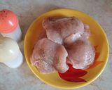 Tésztabundában sült rakott csirkemell #medvehagyma recept fázis 4 fotója