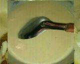 A picture of step 3 of Malpua with Rabri.