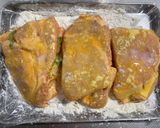 A picture of step 3 of Pork Cutlet with Shiso and Cheese.